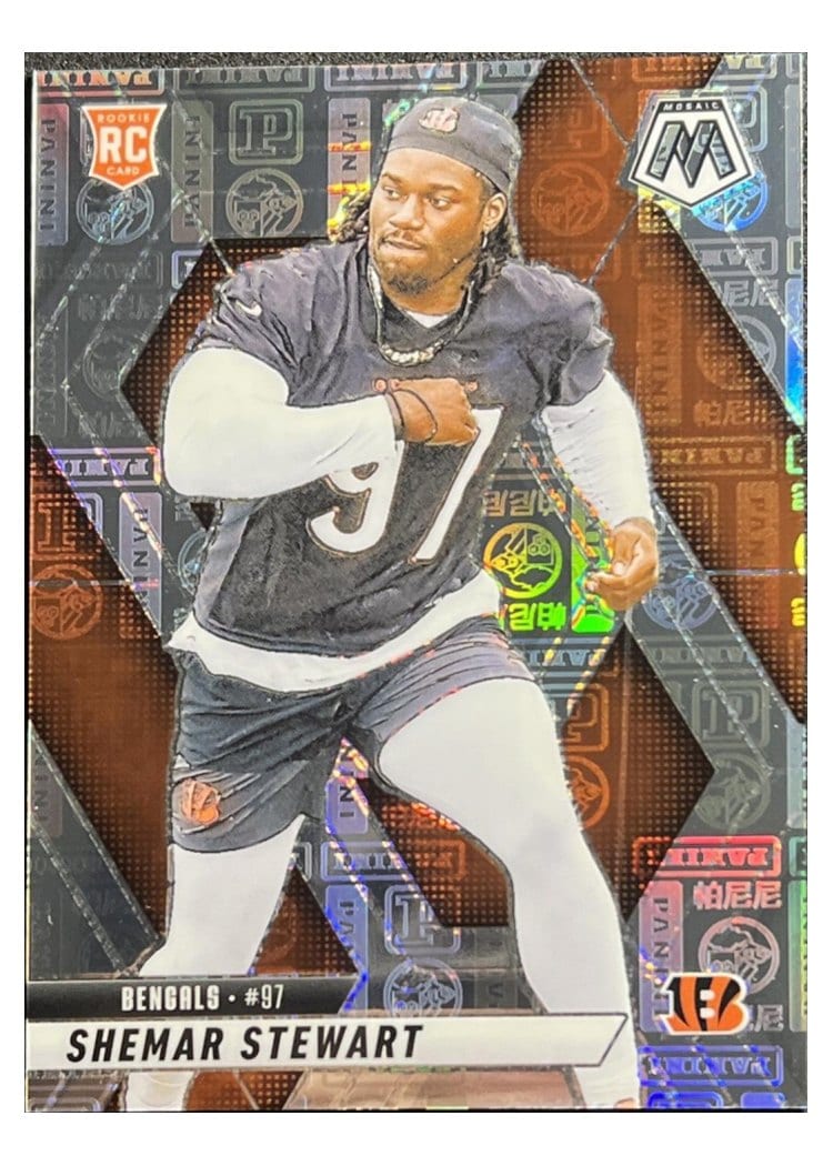 2025 Panini Mosaic Base Set Shemar Stewart #381 card