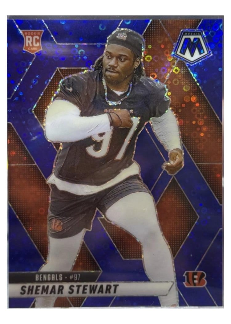 2025 Panini Mosaic Base Set Shemar Stewart #381 card