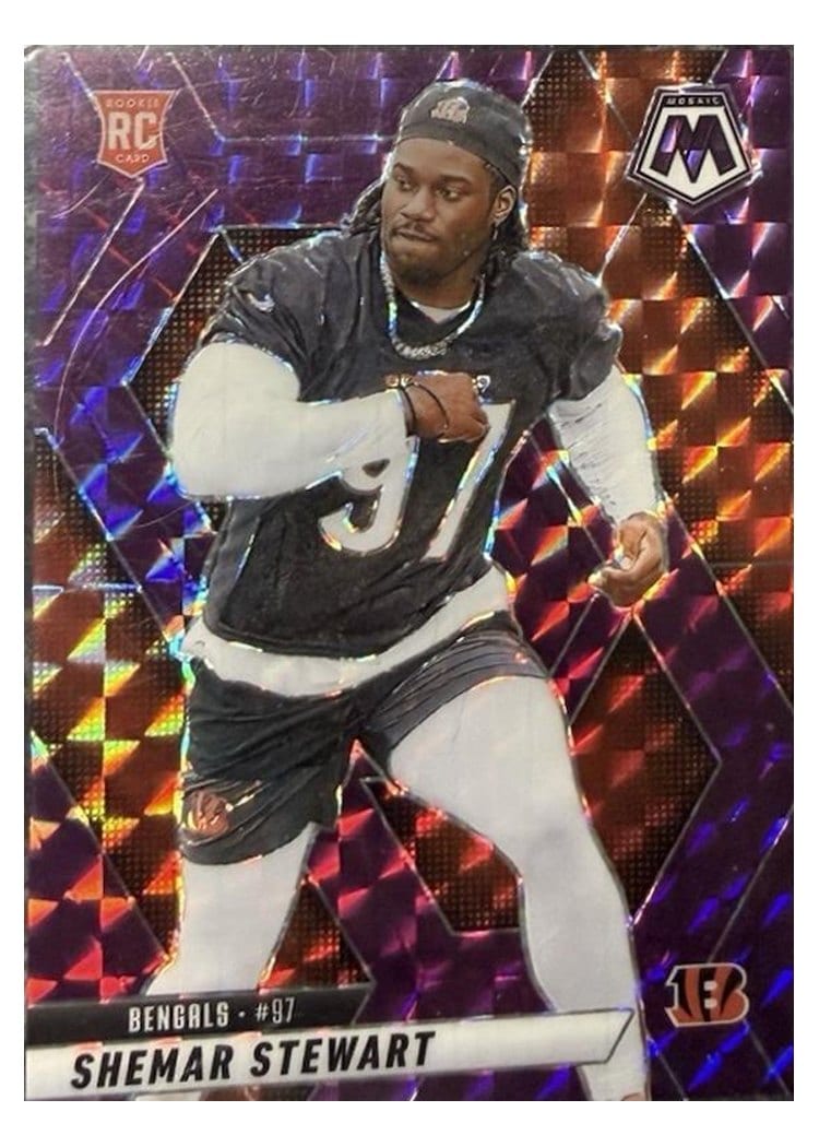 2025 Panini Mosaic Base Set Shemar Stewart #381 card