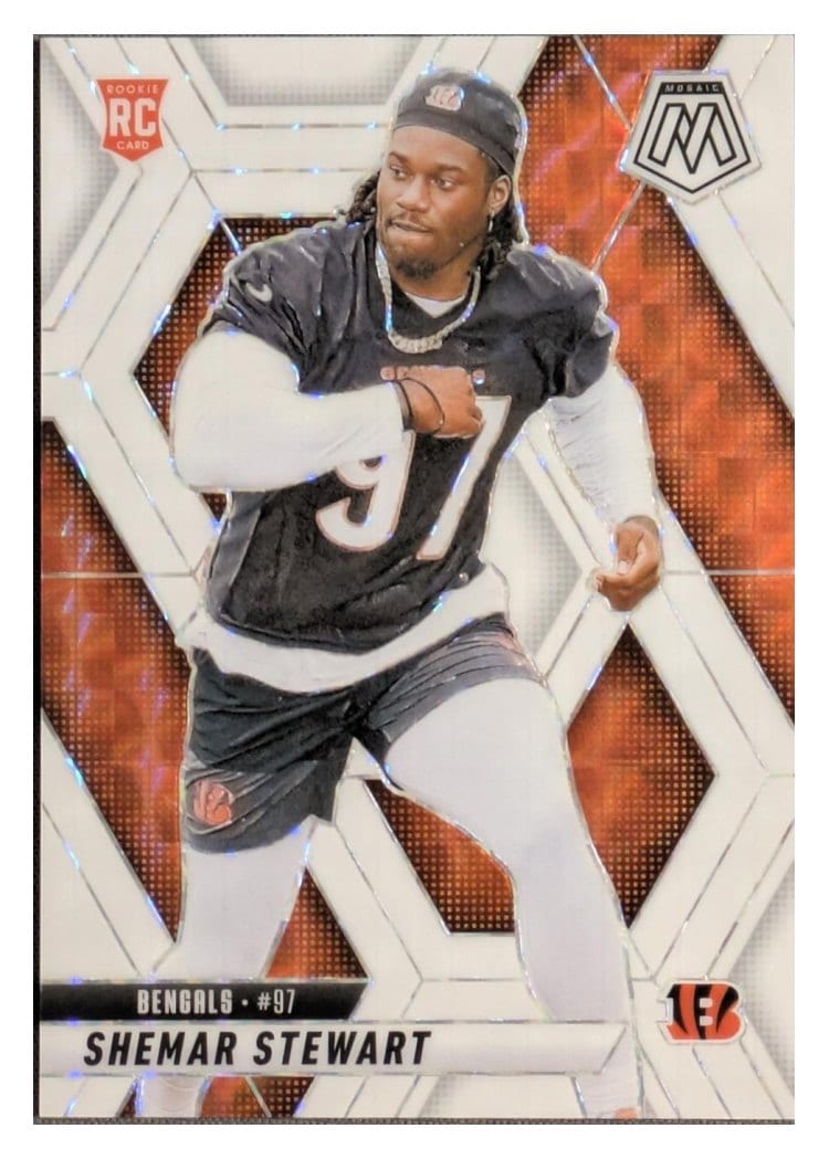 2025 Panini Mosaic Base Set Shemar Stewart #381 card