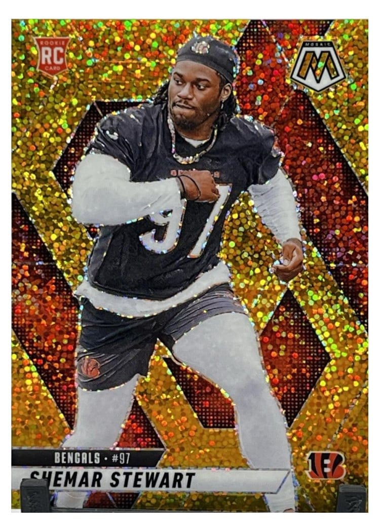2025 Panini Mosaic Base Set Shemar Stewart #381 card