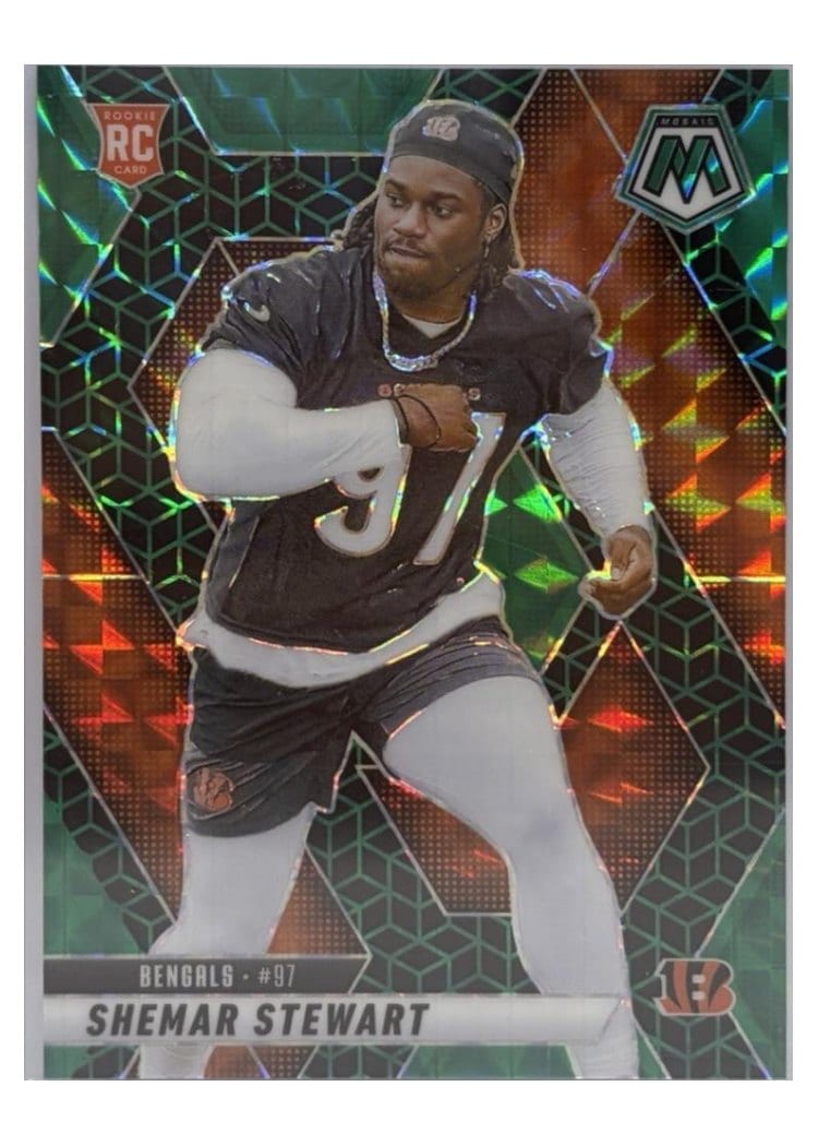 2025 Panini Mosaic Base Set Shemar Stewart #381 card