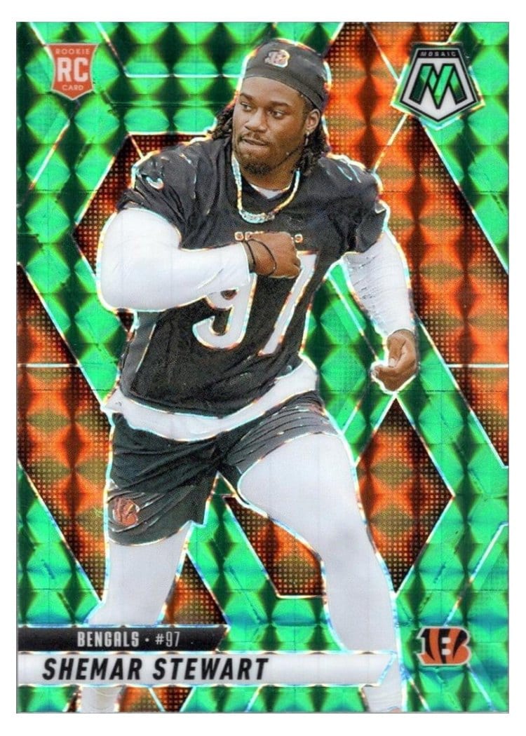 2025 Panini Mosaic Base Set Shemar Stewart #381 card