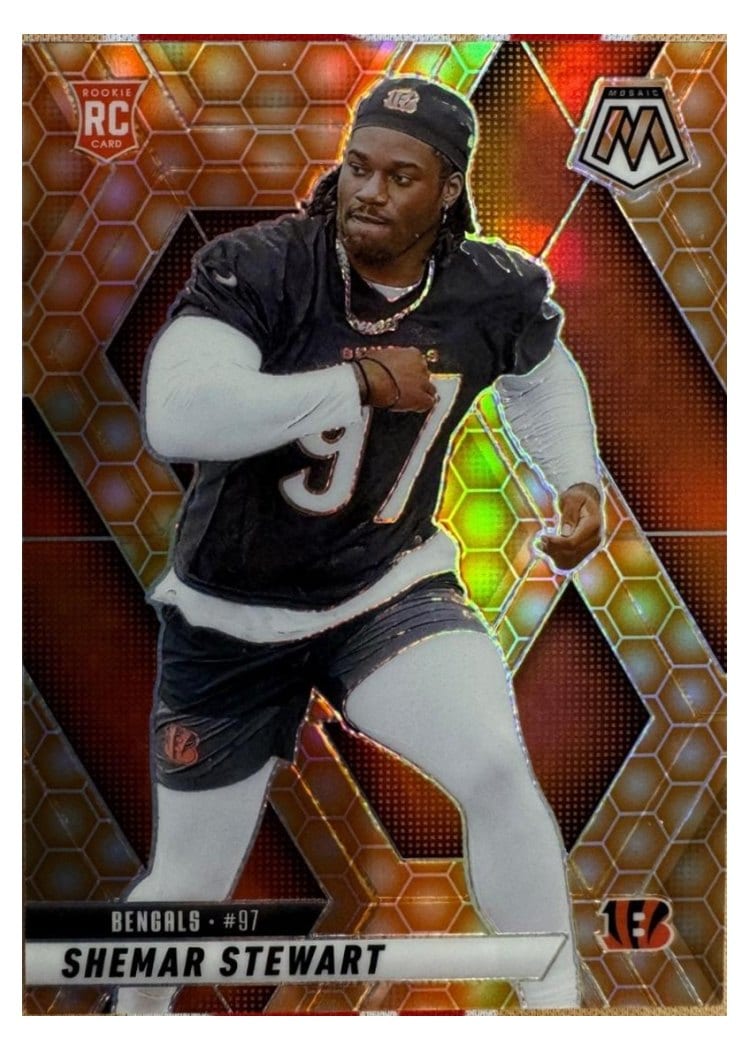 2025 Panini Mosaic Base Set Shemar Stewart #381 card