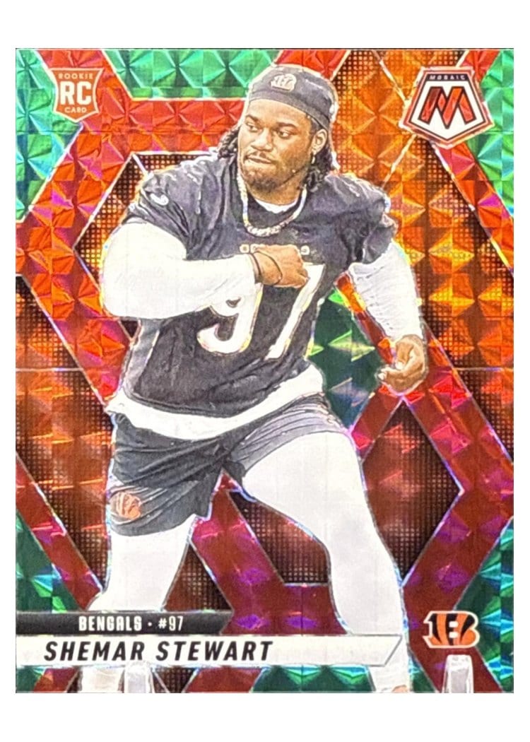 2025 Panini Mosaic Base Set Shemar Stewart #381 card