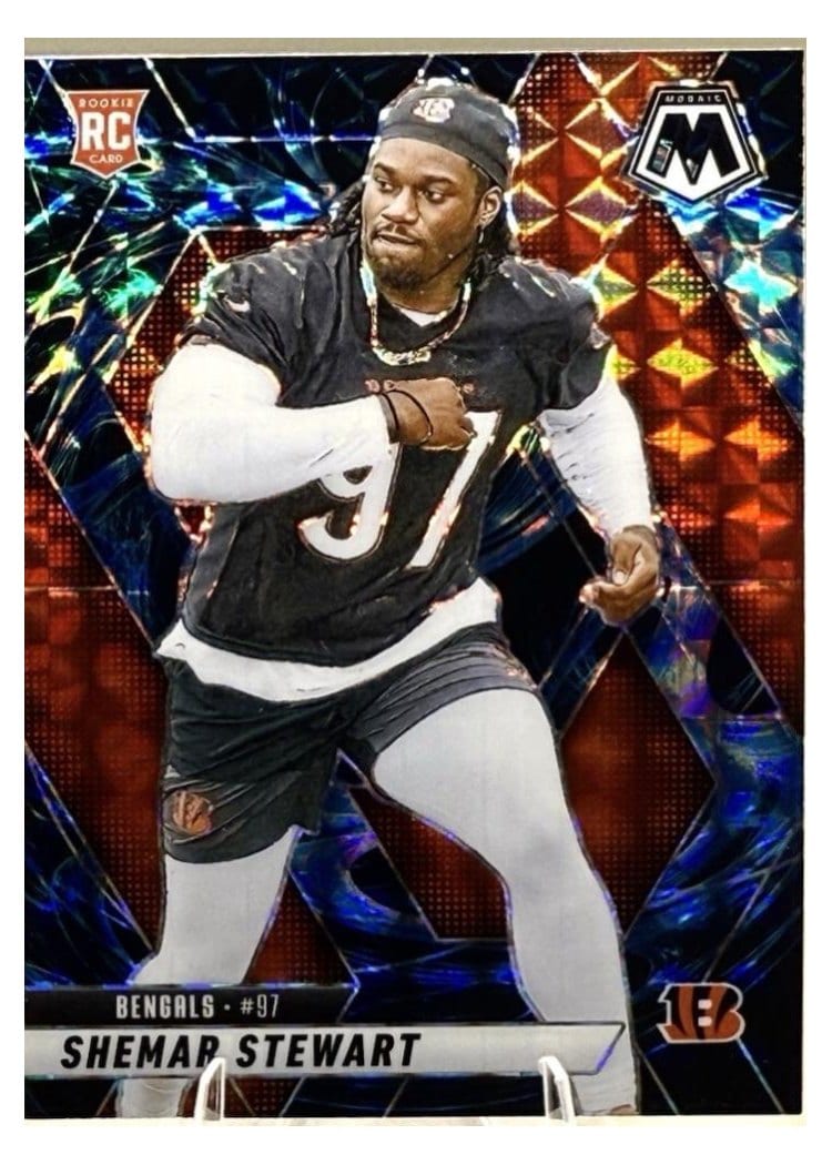 2025 Panini Mosaic Base Set Shemar Stewart #381 card