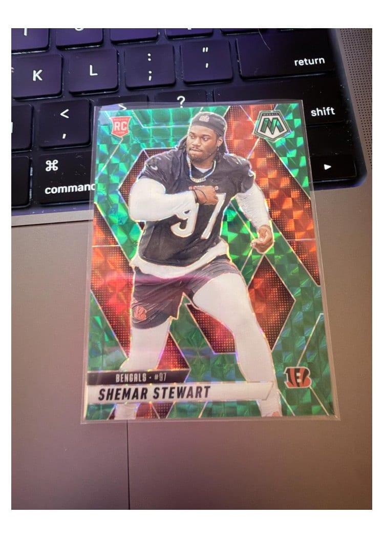 2025 Panini Mosaic Base Set Shemar Stewart #381 card