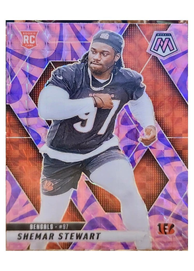 2025 Panini Mosaic Base Set Shemar Stewart #381 card