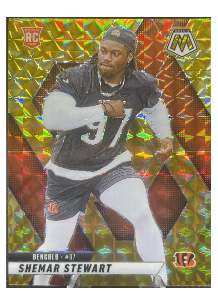2025 Panini Mosaic Base Set Shemar Stewart #381 card
