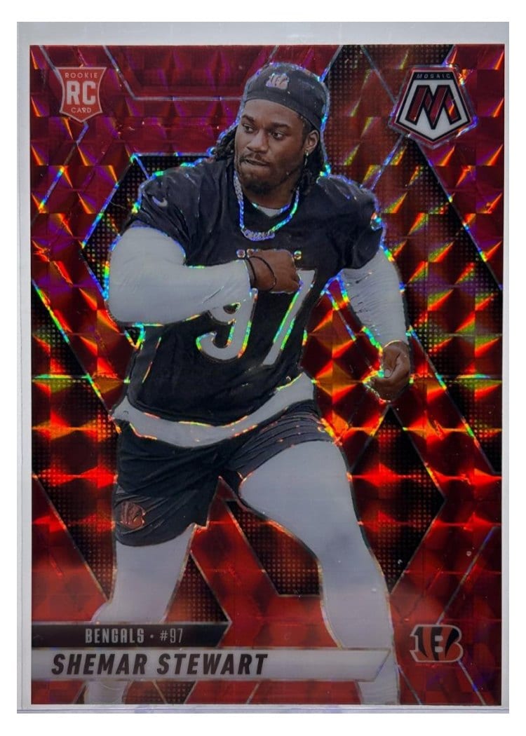 2025 Panini Mosaic Base Set Shemar Stewart #381 card