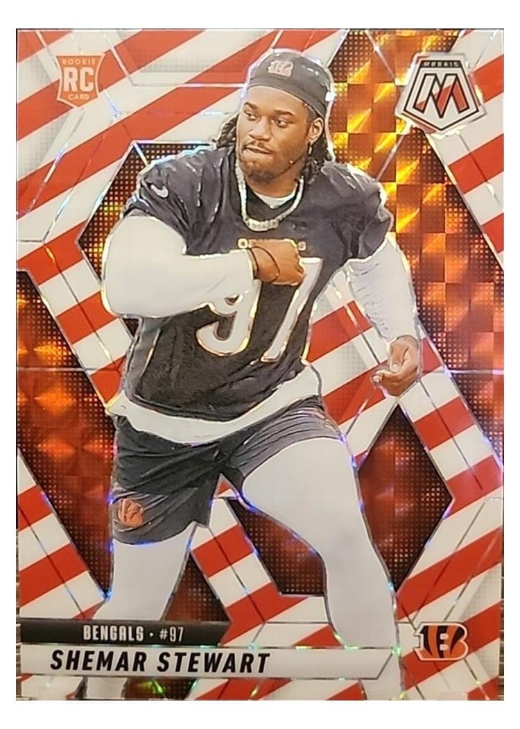 2025 Panini Mosaic Base Set Shemar Stewart #381 card