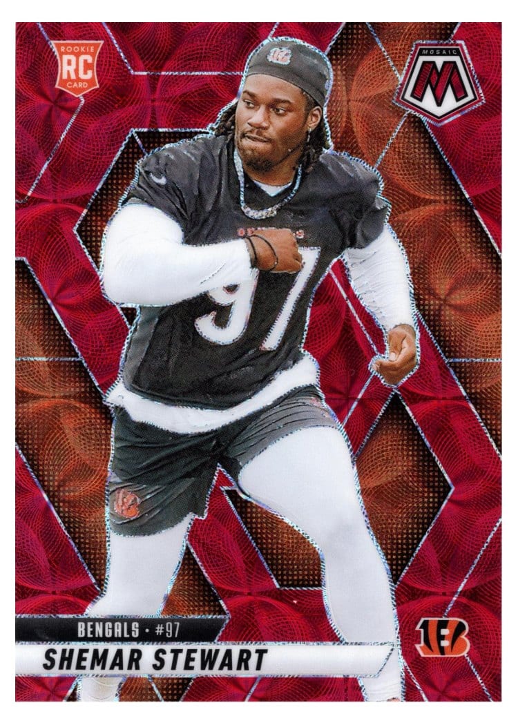 2025 Panini Mosaic Base Set Shemar Stewart #381 card