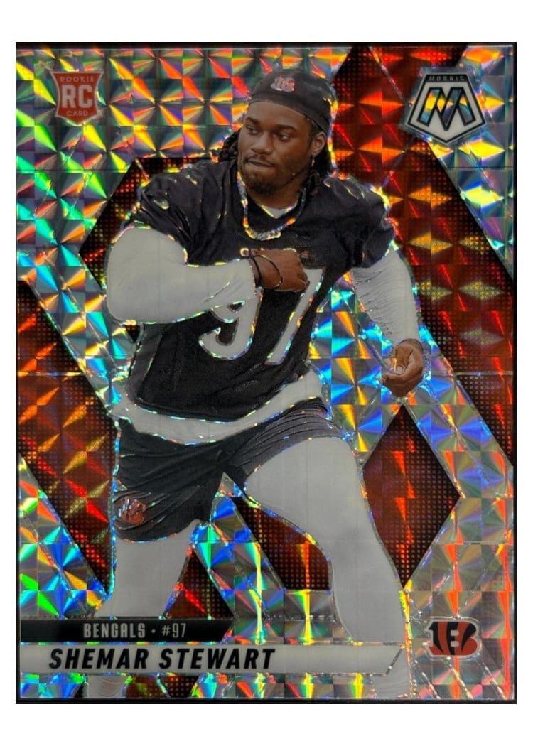 2025 Panini Mosaic Base Set Shemar Stewart #381 card