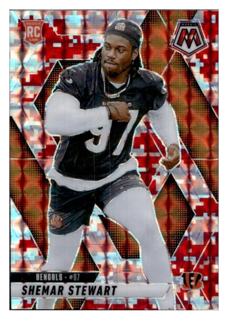 2025 Panini Mosaic Base Set Shemar Stewart #381 card