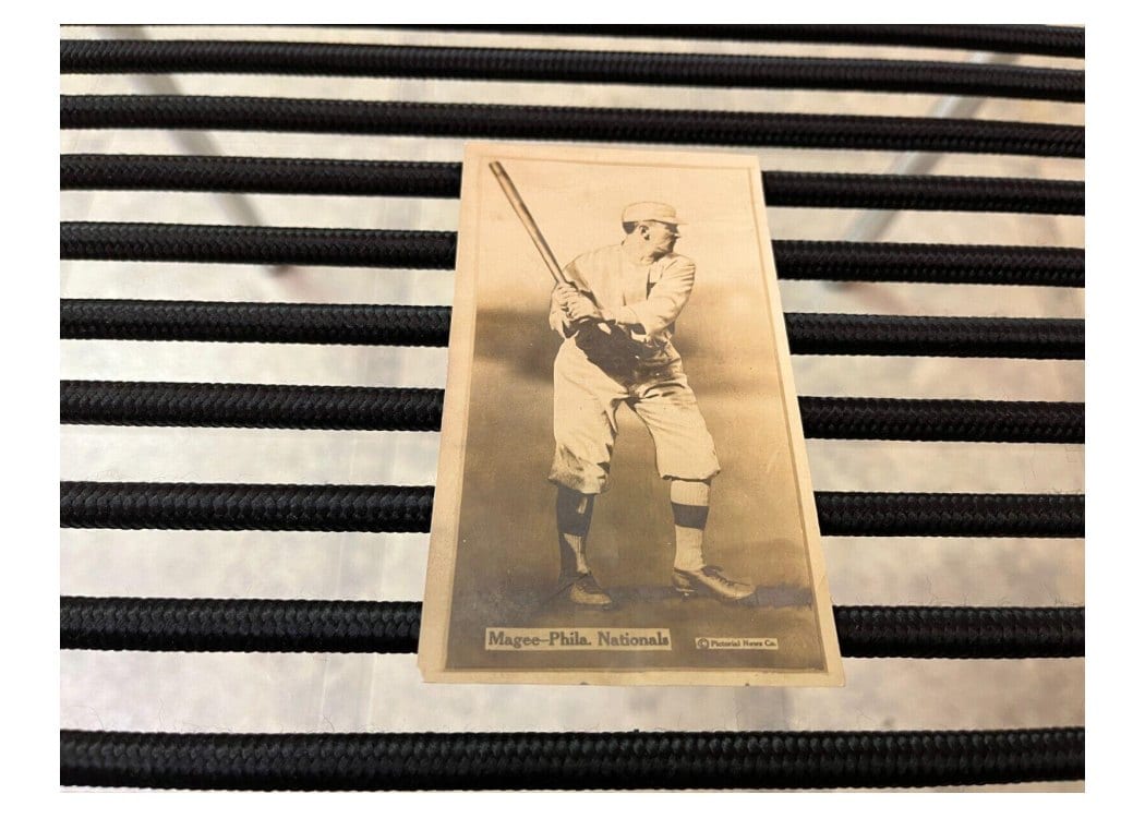 1914 T222 Fatima Sherry Magee card