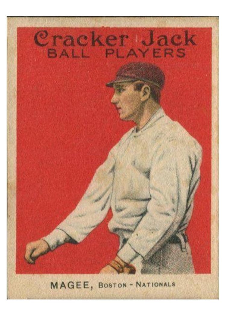 1915 Cracker Jack Sherwood R. Magee #108 card