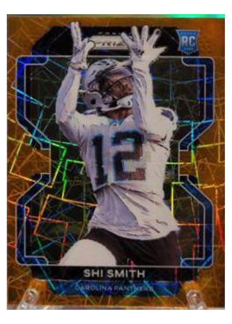 2021 Panini Prizm Base Set Shi Smith Orange Prizm #408 card