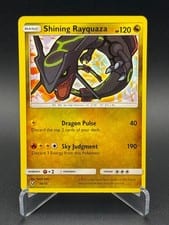 2017 Shining Legends Shining Rayquaza #56 card