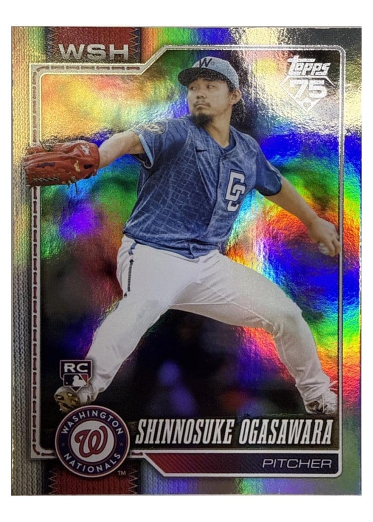 2026 Topps Base Set Shinnosuke Ogasawara #32 card