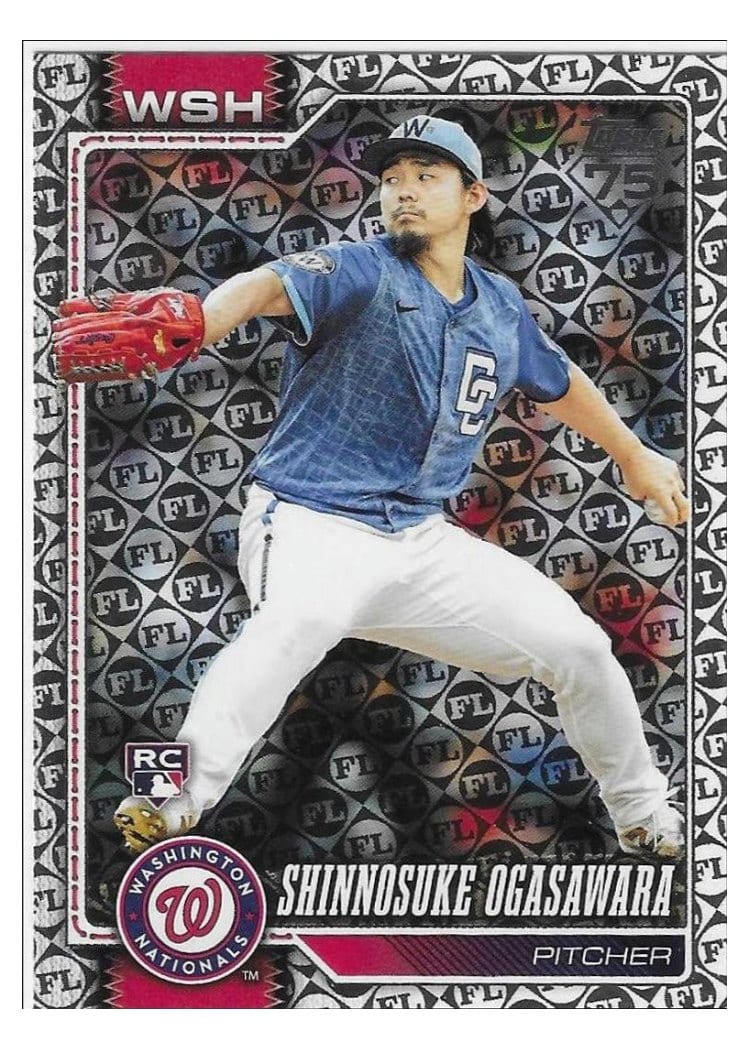 2026 Topps Base Set Shinnosuke Ogasawara Spring Training #32 card