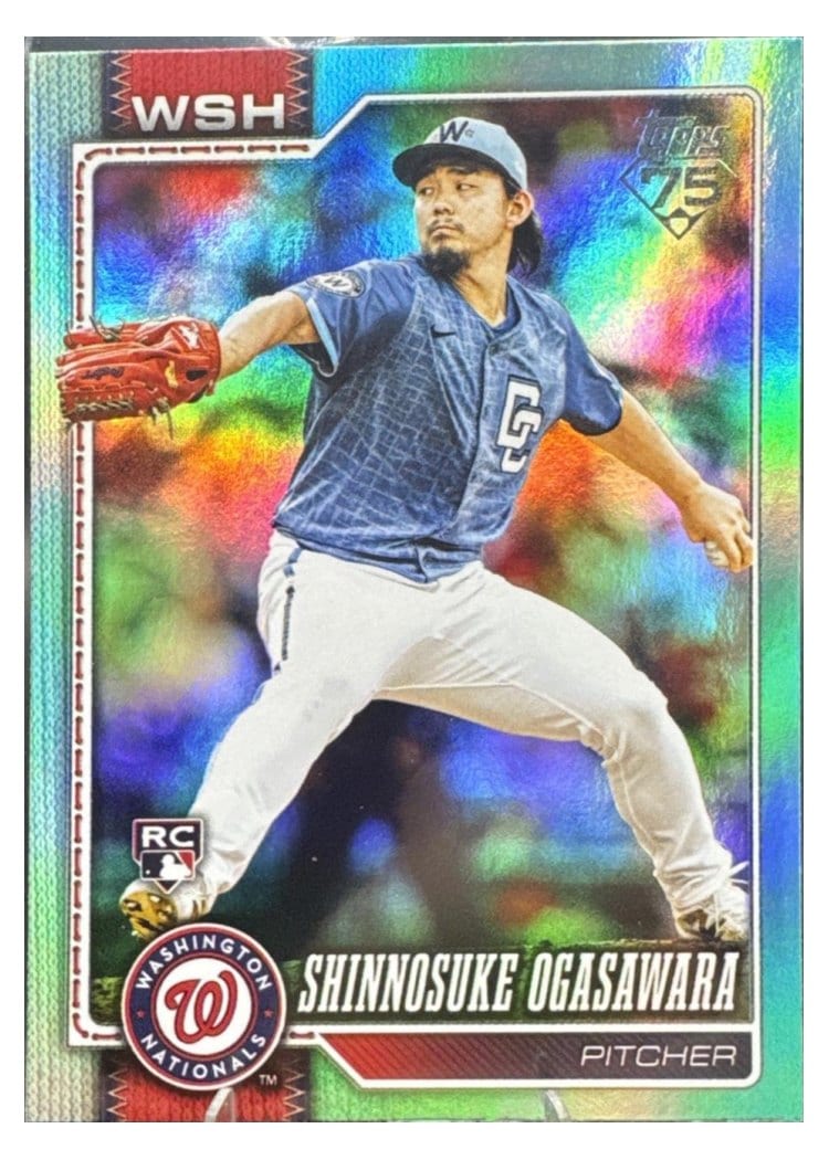 2026 Topps Base Set Shinnosuke Ogasawara #32 card