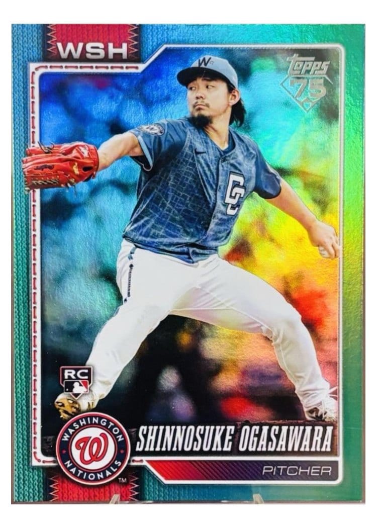 2026 Topps Base Set Shinnosuke Ogasawara #32 card