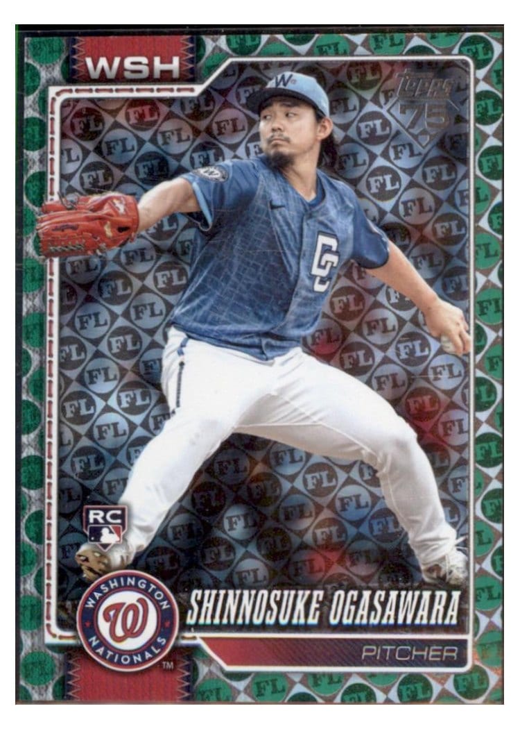 2026 Topps Base Set Shinnosuke Ogasawara Green Spring Training #32 card