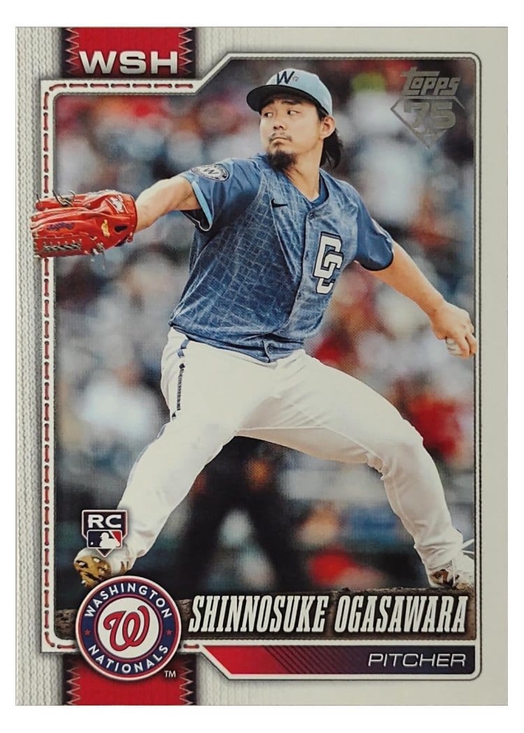 2026 Topps Base Set Shinnosuke Ogasawara #32 card