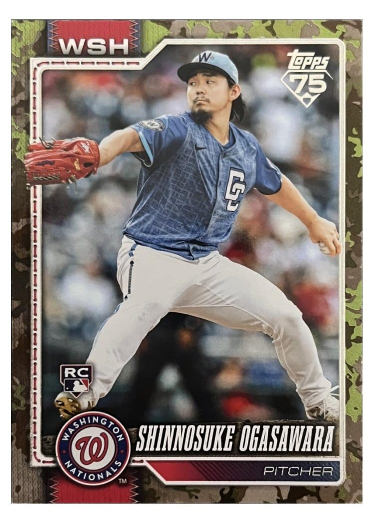 2026 Topps Base Set Shinnosuke Ogasawara #32 card