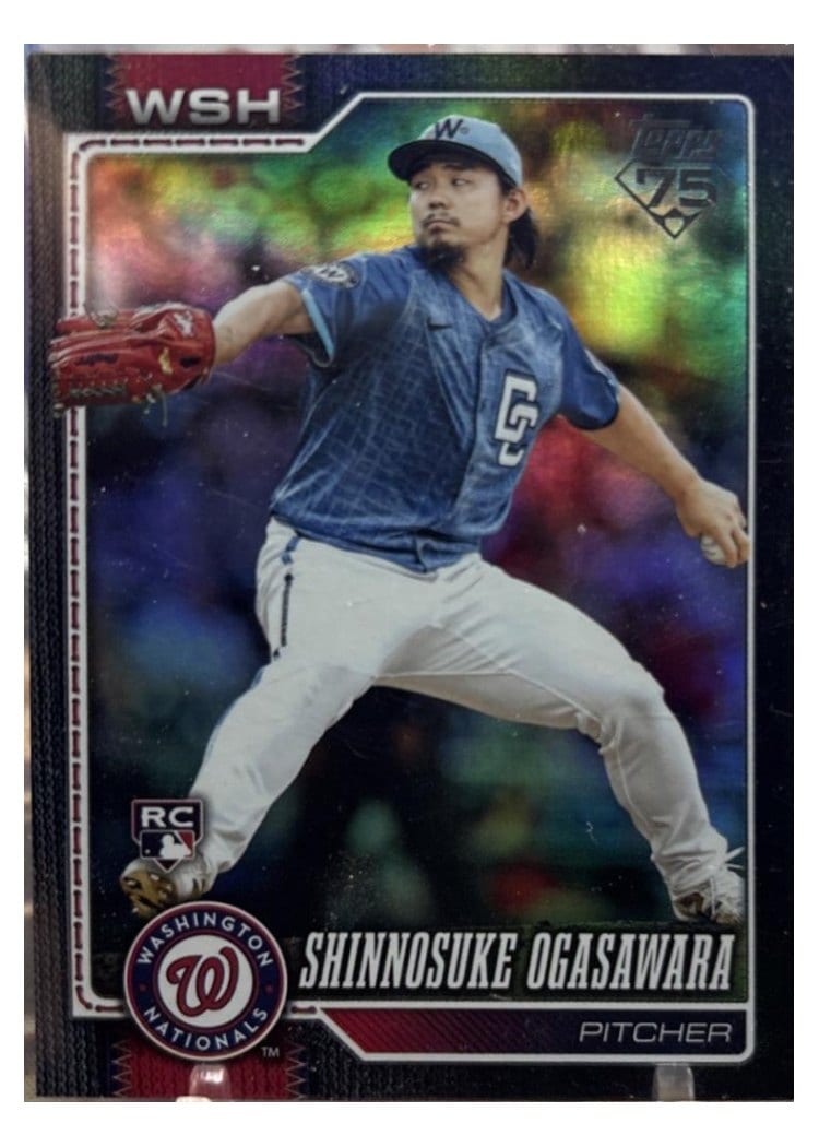 2026 Topps Base Set Shinnosuke Ogasawara #32 card
