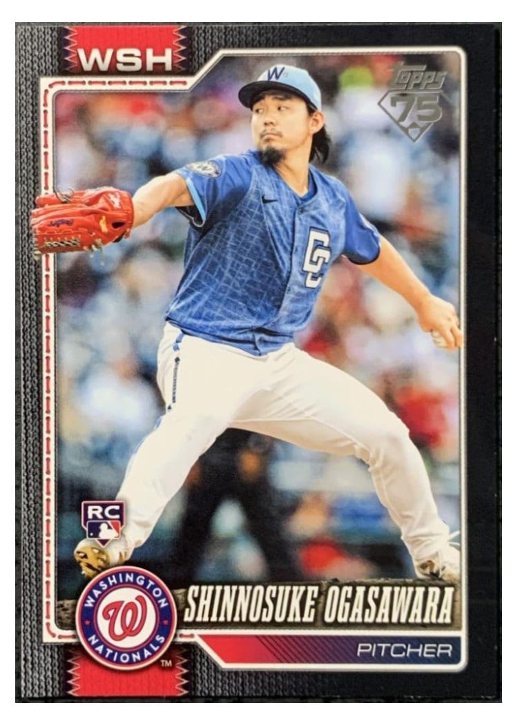 2026 Topps Base Set Shinnosuke Ogasawara #32 card
