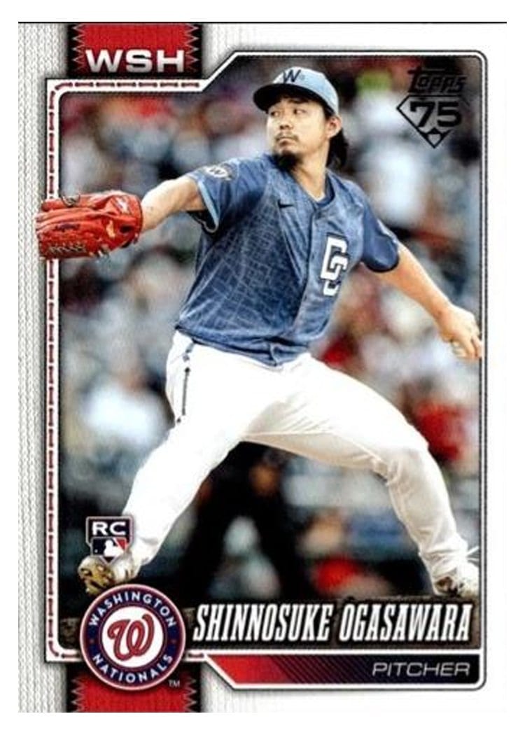 2026 Topps Base Set Shinnosuke Ogasawara #32 card