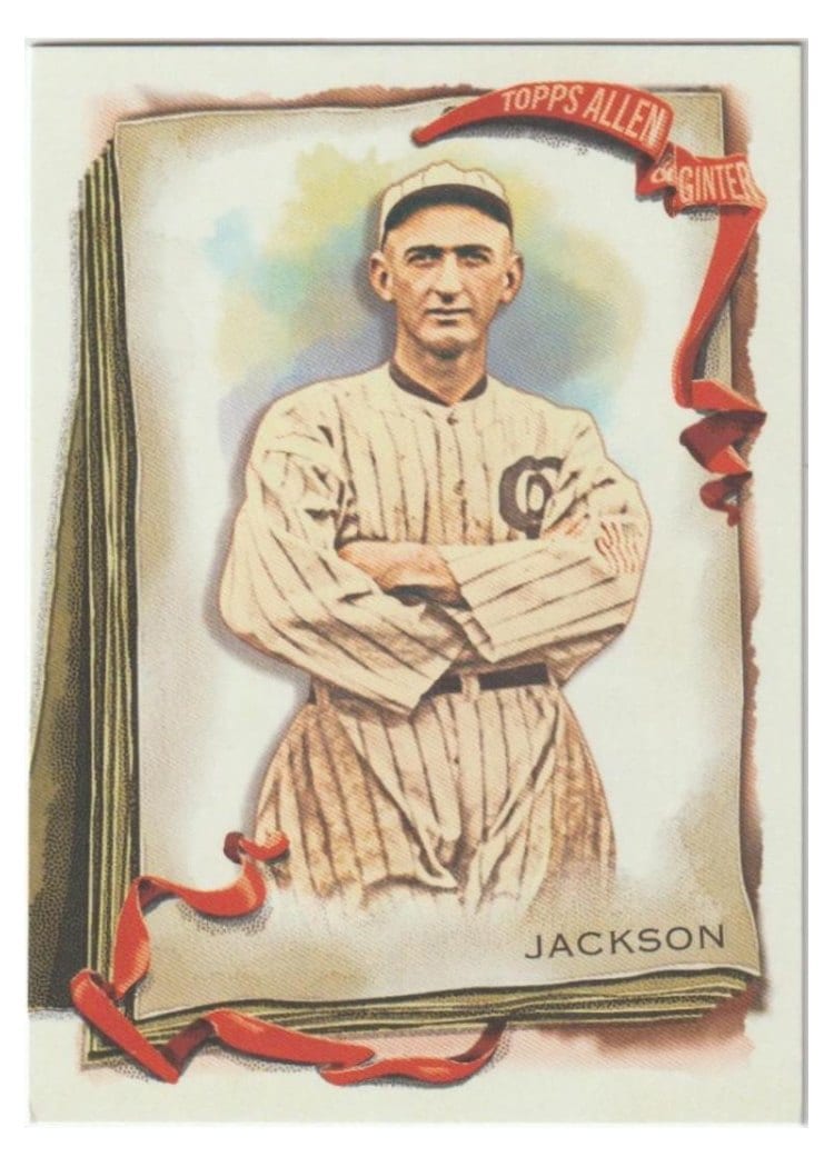 2026 Topps Allen & Ginter "Shoeless Joe" Jackson #211 card