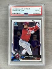 2018 Bowman Chrome Shohei Ohtani Batting #1 card