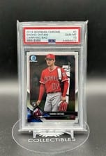 2018 Bowman Chrome Shohei Ohtani Carrying Bag #1 card