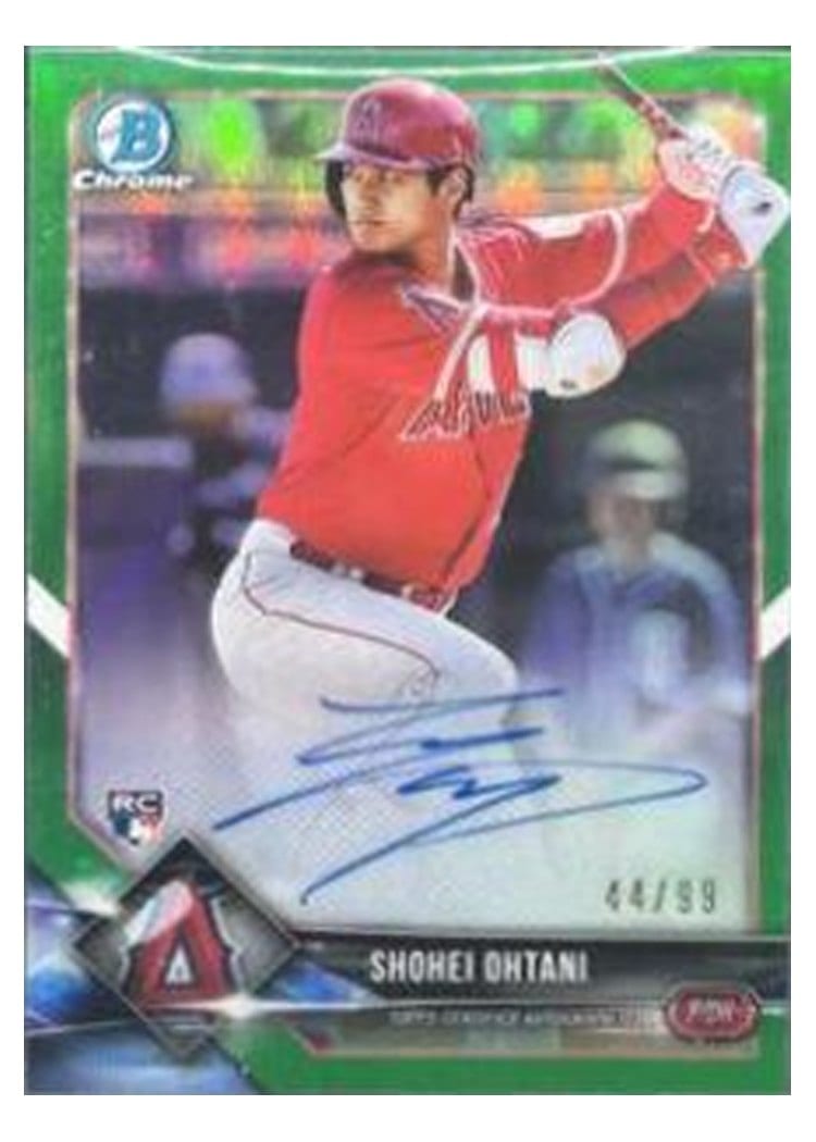 2018 Bowman Chrome Rookie Autographs Shohei Ohtani #CRA-SO card
