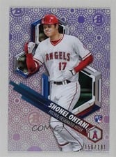 2018 Bowman High Tek Shohei Ohtani #SO card