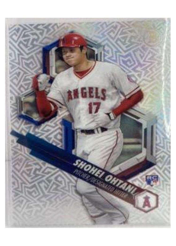 2018 Bowman High Tek Shohei Ohtani #SO card