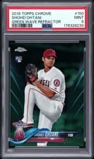 2018 Topps Chrome Shohei Ohtani #150 card