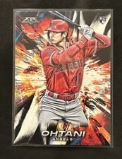Shohei Ohtani 2018 Topps Fire card