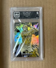 Shohei Ohtani 2018 Topps Fire card