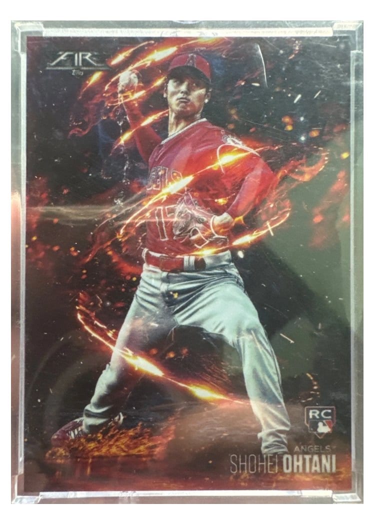 2018 Topps Fire Flame Throwers Shohei Ohtani #FT-13 card
