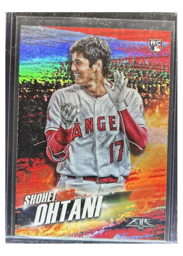 2018 Topps Fire Hot Starts Shohei Ohtani #HS-1 card