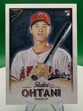 2018 Topps Gallery Shohei Ohtani Artist Proof #116 card