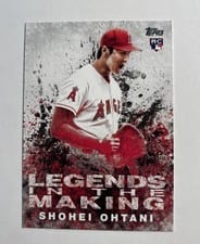 2018 Topps Update Legends in the Making Shohei Ohtani #LITM-21 card