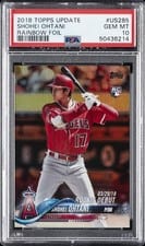 2018 Topps Update Shohei Ohtani #US285 card