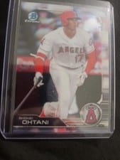 2019 Bowman Chrome Shohei Ohtani #50 card