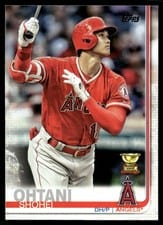 2019 Topps Shohei Ohtani #250 card