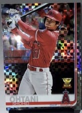2019 Topps Chrome Shohei Ohtani Xfractor #1 card