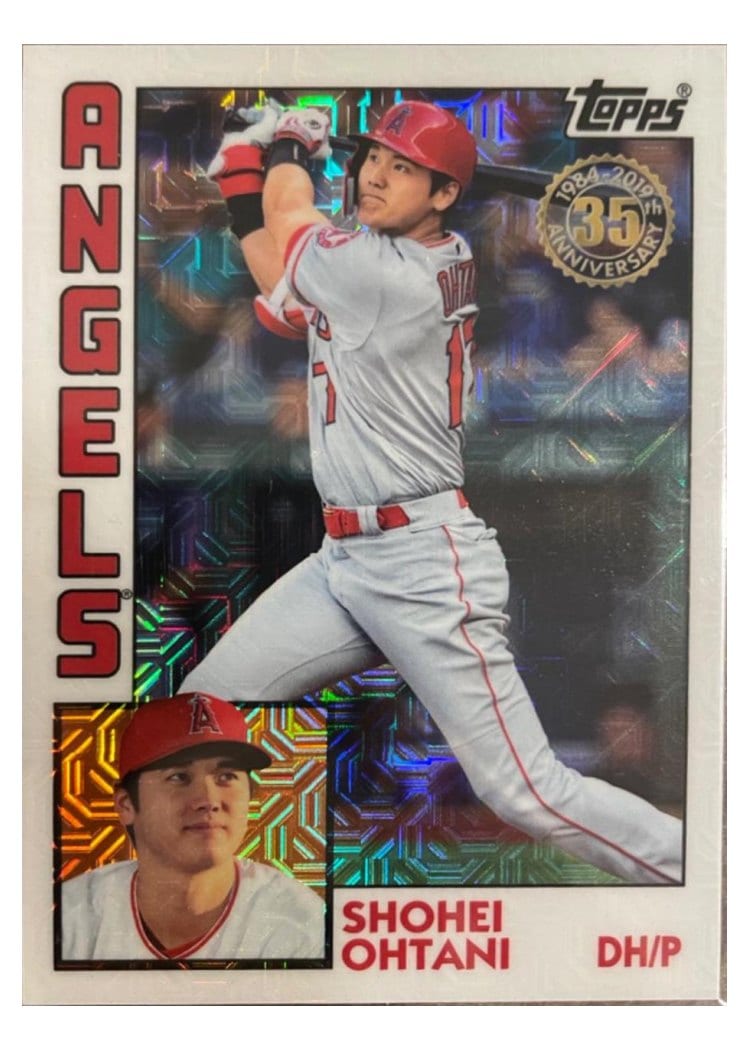 2019 Topps Update 1984 Baseball Shohei Ohtani #T84U-2 card